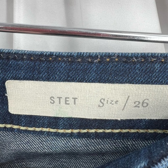 Anthropologie Pilcro & the Letterpress Stet Whiskered Jeans Size 26 - Picture 5 of 8